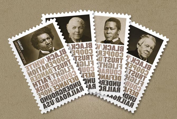 Underground Railroad Forever stamps.